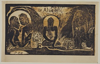 Te Atua (The Gods) From the Series Noa Noa, 1893-1894. Artist: Gauguin, Paul Eugéne Henri (1848-1903)