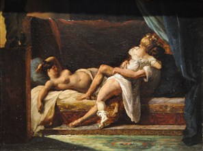 Three Lovers (L'Amour à trois), 1818-1820. Artist: Géricault, Théodore (1791-1824)