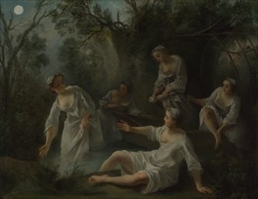 The Four Times of Day: Evening, c. 1740. Artist: Lancret, Nicolas (1690-1743)