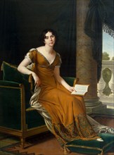 Portrait of Yelizaveta Demidova, Between 1800 and 1805. Artist: Lefévre, Robert (1756-1830)