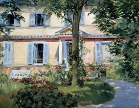 The House at Rueil, 1882. Artist: Manet, Édouard (1832-1883)