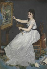 Eva Gonzalès, 1870. Artist: Manet, Édouard (1832-1883)