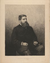 Portrait of James-Edouard de Rothschild (1844-1881), 1870s. Artist: Mordant, Daniel Charles Marie (1853-1914)