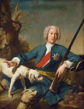 Portrait of Prince Alexander Kurakin (1697-1749), 1728. Artist: Nattier, Jean-Marc (1685-1766)