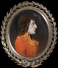 Napoleon Bonaparte as First Consul, c. 1801. Artist: Périn-Salbreux, Lié Louis (1753-1817)