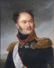 Portrait of Count Mikhail Fyodorovich Orlov (1788-1842), ca 1818. Artist: Riesener, Henri-Françoiss (1767-1828)
