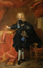 Philip V, King of Spain (1683-1746), 1701. Artist: Rigaud, Hyacinthe François Honoré (1659-1743)