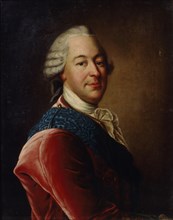 Portrait of Count Mikhail Illarionovich Vorontsov (1714-1767), Mid of the 18th cen.. Artist: Tocqué, Louis (1696-1772)