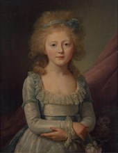 Grand Duchess Elena Pavlovna of Russia (1784-1803), Grand Duchess of Mecklenburg-Schwerin, 1792. Artist: Voille, Jean Louis (1744-after 1803)