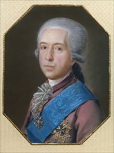 Portrait of Count Mikhail Mikhaylovich Golitsyn (1731-1806), 1786. Artist: Bardou, Johann (active 1775-1788)