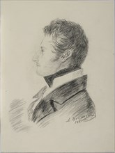 Portrait of Count Matvey Yuryevich Vilyegorsky (1794-1866), 1821. Artist: Bramson, Ludwig (Leo) (?-1853)