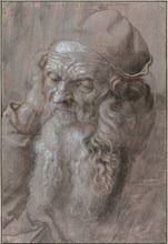 Head of an Old Man, 1521. Artist: Dürer, Albrecht (1471-1528)