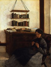 The Artist's Mother, 1877. Artist: Eysen, Louis (1843-1899)