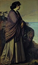 On the Seashore (Modern Iphigenia), 1875. Artist: Feuerbach, Anselm (1829-1880)