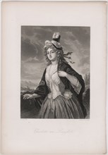 Charlotte von Lengefeld, 1850s. Artist: Fleischmann, Andreas Johann (1811-1878)