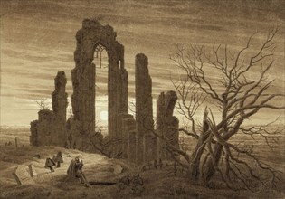 Winter - Night - Old Age and Death (from the times of day and ages of man cycle), 1803. Artist: Friedrich, Caspar David (1774-1840)