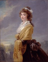 Portrait of Countess Elisabeth von Thun-Hohenstein (1764-1806), 1787. Artist: Füger, Heinrich Friedrich (1751-1818)