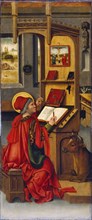 Saint Luke the Evangelist, 1478. Artist: Mälesskircher, Gabriel (ca. 1425-1495)