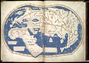 Map of the world, c. 1490. Artist: Martellus Germanus, Henricus (active 1480-1496)