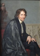 Portrait of the sculptor Bertel Thorvaldsen (1770-1844), 1814. Artist: Vogel von Vogelstein, Carl Christian (1788-1868)