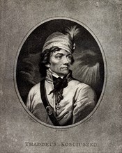Portrait of Tadeusz Kosciuszko (1746-1817), Early 19th cen.. Artist: Anonymous