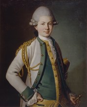 Portrait of Count Nikolay Semyonovich Mordvinov (1754-1845), 1771. Artist: Christineck, Carl Ludwig Johann (1732/3-1792/4)