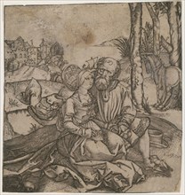 The ill-assorted Couple, c. 1495. Artist: Dürer, Albrecht (1471-1528)