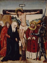 The Crucifixion, Early16th cen.. Artist: German master