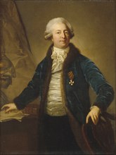 Portrait of Adrian Ivanovich Divov (1749-1814), 1790s. Artist: Graff, Anton (1736-1813)
