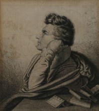 Portrait of the poet Heinrich Heine (1797-1856), 1827. Artist: Grimm, Ludwig Emil (1790-1863)
