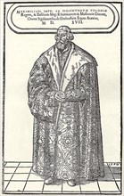 Portrait of Baron Sigmund von Herberstein, Ambassador in Poland and Russia, 1559. Artist: Hübschmann, Donat (vor 1540-1583)