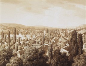 View of Bakhchisaray, 1824. Artist: Kügelgen, Carl Ferdinand, von (1772-1832)