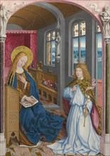 The Annunciation (The Liesborn Altarpiece), ca. 1470-1480. Artist: Master of Liesborn (15th century)