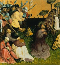 The Agony in the Garden. The Wings of the Wurzach Altar, 1437. Artist: Multscher, Hans (c. 1400-1467)