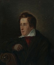 Portrait of the poet Heinrich Heine (1797-1856), 1831. Artist: Oppenheim, Moritz Daniel (1800-1882)