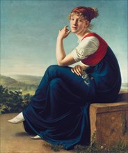 Portrait of Heinrike Dannecker, 1802. Artist: Schick, Christian Gottlieb (1776-1812)