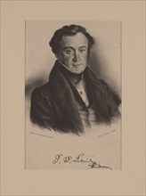 Portrait of the Composer Jan Kalivoda (1801-1866). Artist: Schlick, Friedrich Gustav (1804-1869)