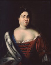 Portrait of Empress Catherine I. (1684-1727), Early 18th cen.. Artist: Wedekind, Johann-Heinrich (1674-1736)