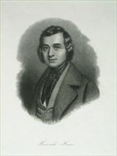 Portrait of the poet Heinrich Heine (1797-1856), 1842. Artist: Weger, August (1823-1892)