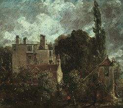 The Grove, or the Admiral's House in Hampstead, 1821-1822. Artist: Constable, John (1776-1837)