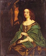 Portrait of Ehrengard Melusine von der Schulenburg (1667-1743), Duchess of Kendal, Early 19th cen.. Artist: Anonymous
