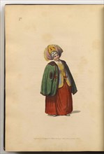 Merchant wife of Kaluga (From: The Costumes Of The Russian Empire), 1803. Artist: Dadley, J. (active Early 19th cen.)
