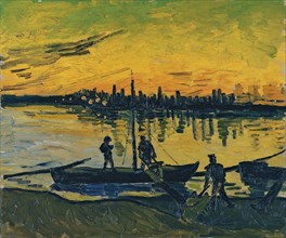 The Stevedores in Arles, 1888. Artist: Gogh, Vincent, van (1853-1890)