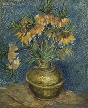 Imperial Fritillaries in a Copper Vase, 1887. Artist: Gogh, Vincent, van (1853-1890)