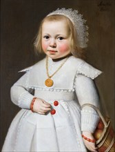 Portrait of a Two-Year Old Girl, 1636. Artist: Loenen, Jan Cornelisz. van (1580/1600 ?um 1636)