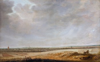 Landscape with Cornfields, 1638. Artist: Ruisdael, Salomon Jacobsz, van (1600/3-1670)