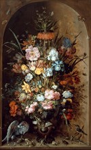 Flower Still Life with Crown Imperial, 1624. Artist: Savery, Roelant (1576-1639)