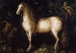 The dapple grey, c. 1625-1630. Artist: Savery, Roelant (1576-1639)