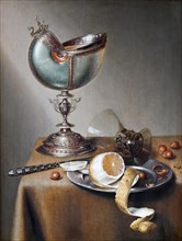 Still-Life with Nautilus Cup. Artist: Stomme, Marten Boelema de (1611-1644)
