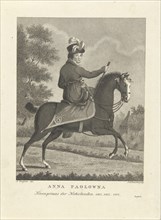 Grand Duchess Anna Pavlovna of Russia (1795-1865), ca 1825. Artist: Beek, Antonie, van der (1783-1852)